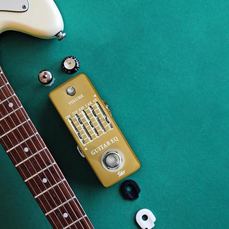 ISET Analog Equalizer Pedal EQ Pedal For Electric Guitar And Acoustic Guitar With True Bypass - Image 5
